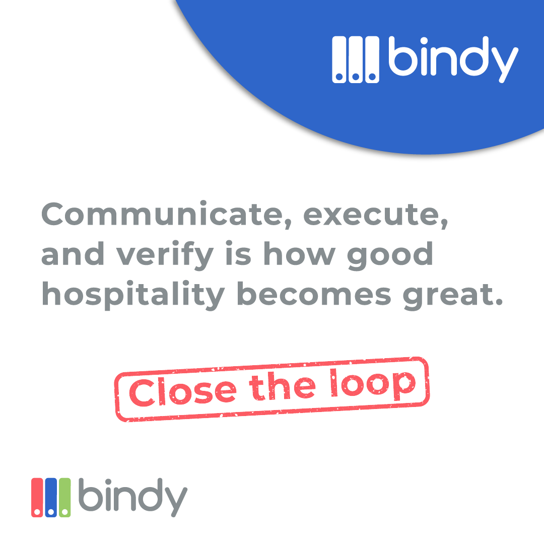 Communicate, execute, and verify is how good hospitality becomes great